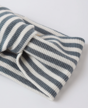 Load image into Gallery viewer, Ocean Stripe Knotted Headband

