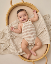 Load image into Gallery viewer, Oat Stripe Tatum Romper
