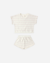 Load image into Gallery viewer, Ivory Relaxed Summer Knit 2pc Set
