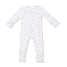 Load image into Gallery viewer, Dainty Buds &amp; Bows 2-Way Zipper Romper
