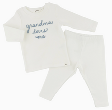 Load image into Gallery viewer, Blue Grandma Loves Me 2pc Set
