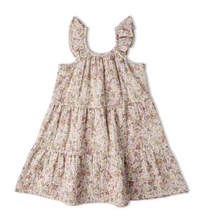 Load image into Gallery viewer, Pastel Bloom Ruffle Tiered Dress
