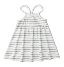 Load image into Gallery viewer, Fog Stripes Strap Dress
