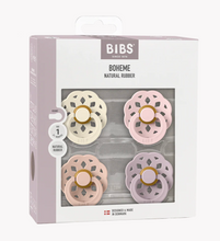 Load image into Gallery viewer, BIBS Boheme 4 Pack - Ivory/Blush/Blossom/Dusky Lilac
