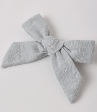 Load image into Gallery viewer, Heathered Light Blue Bows - Set of 2
