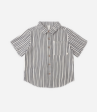 Load image into Gallery viewer, Collared Wavy Stripe Button Up Shirt
