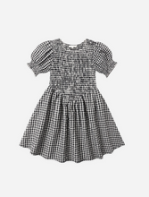 Load image into Gallery viewer, Black Check Louise Dress
