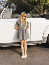 Load image into Gallery viewer, Black Check Louise Dress

