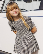 Load image into Gallery viewer, Black Check Louise Dress

