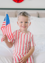 Load image into Gallery viewer, Stars &amp; Stripes Shortie PJ Set
