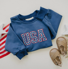 Load image into Gallery viewer, USA Stars Crewneck

