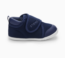 Load image into Gallery viewer, Navy Cruiser Baby Shoe
