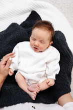 Load image into Gallery viewer, Charcoal Chenille Blanket
