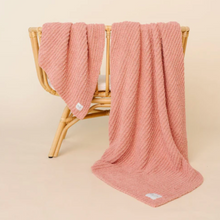 Load image into Gallery viewer, Rose Chenille Blanket
