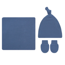 Load image into Gallery viewer, Harrison Ribbed Newborn Hat Bundle

