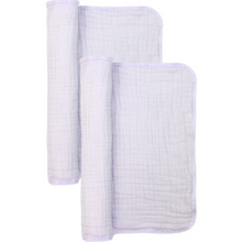 Load image into Gallery viewer, Cloud Muslin Burp Cloth - 2 Pack
