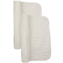 Load image into Gallery viewer, Cloud Muslin Burp Cloth - 2 Pack
