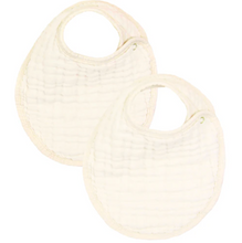 Load image into Gallery viewer, Cloud Muslin Bib- 2 Pack
