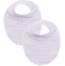 Load image into Gallery viewer, Cloud Muslin Bib- 2 Pack
