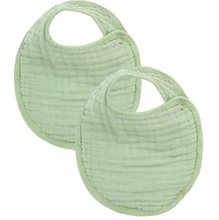 Load image into Gallery viewer, Cloud Muslin Bib- 2 Pack
