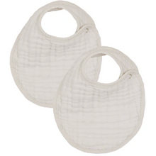 Load image into Gallery viewer, Cloud Muslin Bib- 2 Pack
