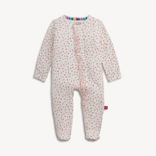 Load image into Gallery viewer, Apple Blossom Ruffle Modal Magnetic Footie
