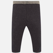 Load image into Gallery viewer, Navy Shimmer Infant Leggings
