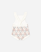 Load image into Gallery viewer, Crochet Romper - Blue, Light Pink, Ivory
