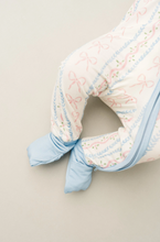 Load image into Gallery viewer, Dainty Bows Convertible Footie
