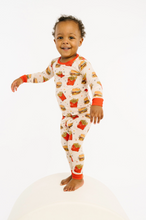 Load image into Gallery viewer, Cheeseburger Meal PJ Set
