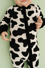 Load image into Gallery viewer, Classic Cow Convertible Footie

