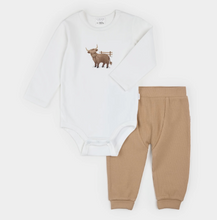 Load image into Gallery viewer, Highland Cow 2pc Set
