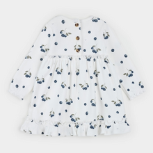 Load image into Gallery viewer, Blueberries Rib Dress 2pc Set
