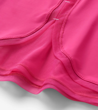 Load image into Gallery viewer, Hot Pink Mesh Trim Tee
