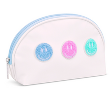 Load image into Gallery viewer, Made You Smile Oval Cosmetic Bag
