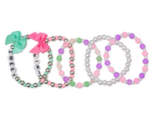 Load image into Gallery viewer, Fancy Bows Bracelet Set
