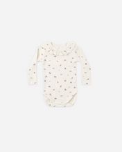 Load image into Gallery viewer, Natural Ditsy Long Sleeve Top
