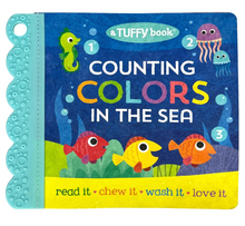 Load image into Gallery viewer, Counting Colors In The Sea Teether Book
