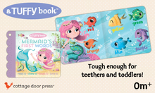 Load image into Gallery viewer, Mermaids First Words Teether Book
