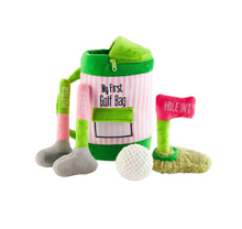 Load image into Gallery viewer, Plush Pink My First Golf Bag
