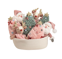 Load image into Gallery viewer, Holiday Friends Pink Plush Pals

