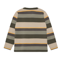 Load image into Gallery viewer, Olive Mix Stripes Long Sleeve
