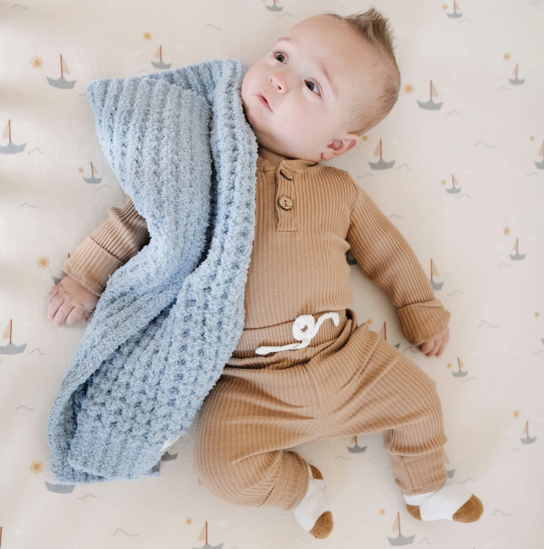 Waffle Knit Mini Blankets