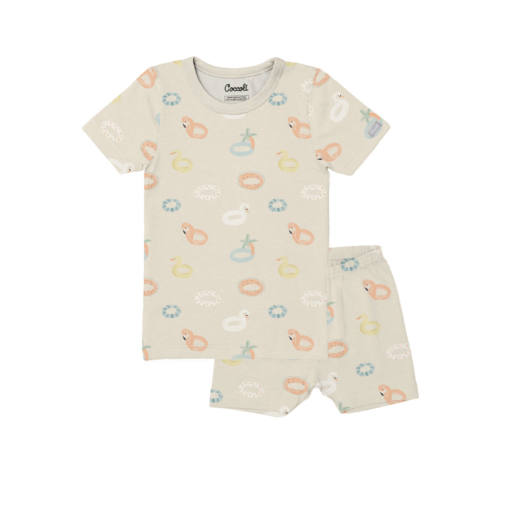 Pool Floaties Shortie PJ Set