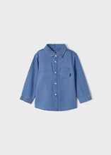 Load image into Gallery viewer, Soft Denim Button Up
