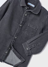 Load image into Gallery viewer, Soft Grey Denim Button Up
