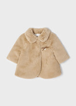 Load image into Gallery viewer, Caramel Faux Fur Coat
