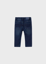 Load image into Gallery viewer, Grey Blue Slim Fit Soft Denim Pant
