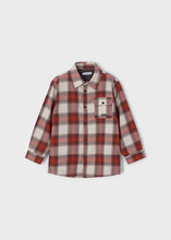 Load image into Gallery viewer, Rust Plaid Shacket
