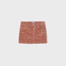 Load image into Gallery viewer, Dusty Rose Corduroy Skirt

